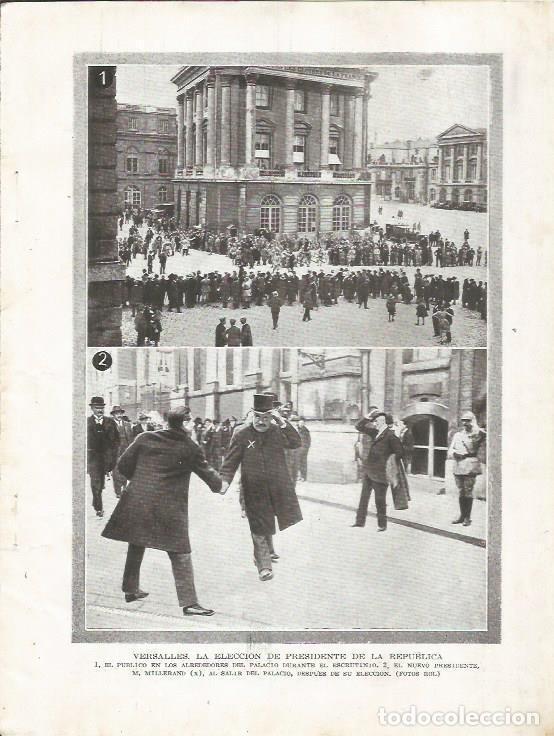 Postcards: LAMINA 25723: Eleccion del Presidente de Francia en Versalles - Varios