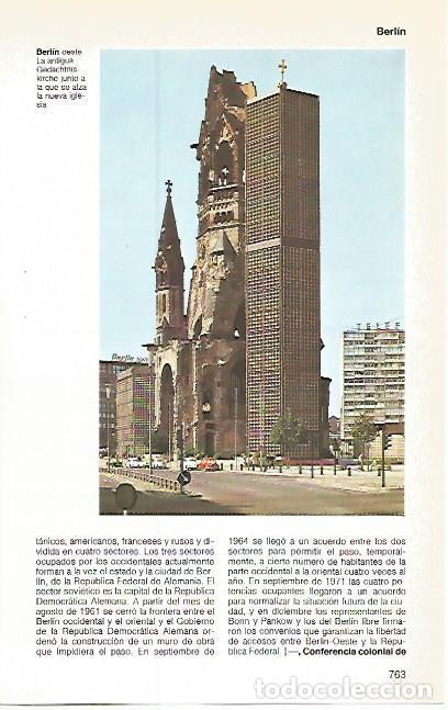 Postcards: LAMINA 11219: Gedachtniskirche Berlin - Varios