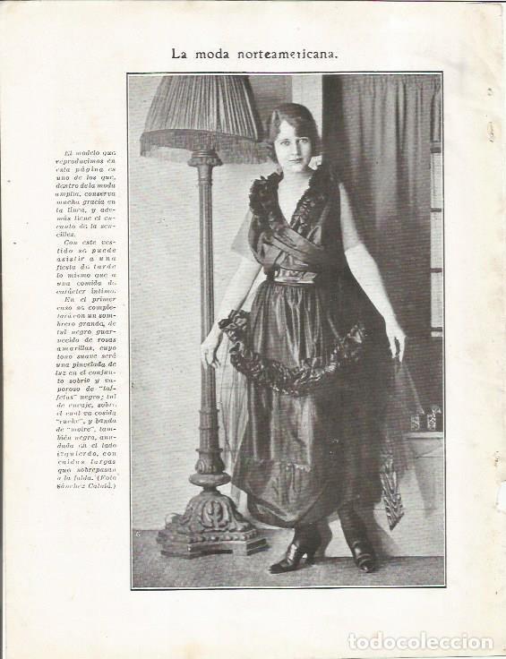 Postcards: LAMINA 25766: Vestido a la moda de Estados Unidos - Varios