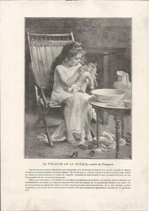 Postcards: LAMINA 25408: La toilette de la mu&ntilde;eca, por Fangeron - Varios