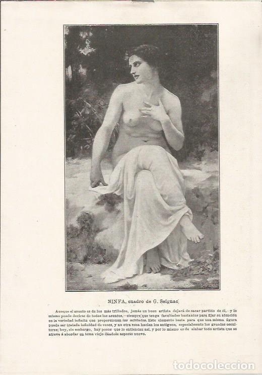Postkarten: LAMINA 25430: Ninfa, por G. Segnac - Varios