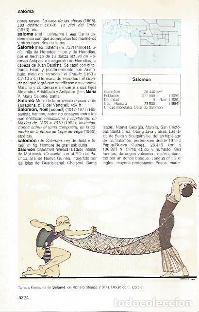 Postcards: LAMINA 11434: Tamara Karsavina en Salome dibujo de C. Barbier - Varios