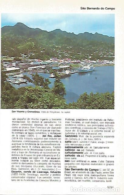 Postales: LAMINA 11451: Kingstown San Vicente y Granadinas - Varios