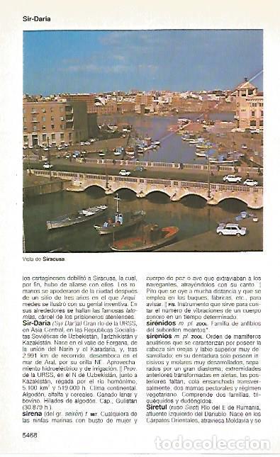 Cartoline: LAMINA 11476: Vista de Siracusa Italia - Varios
