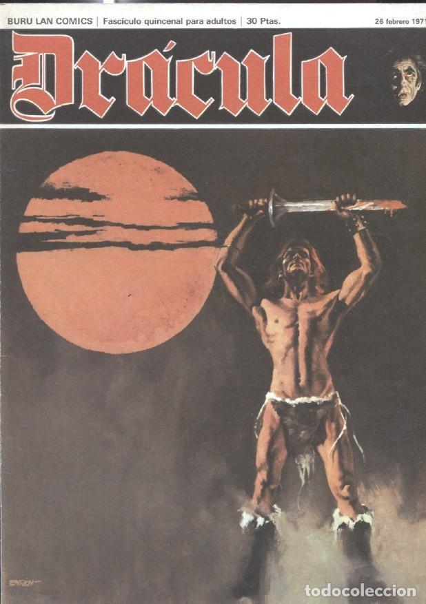 Postales: Cubierta numero 2 de Dracula con dibujo de Enric - - Foto 1