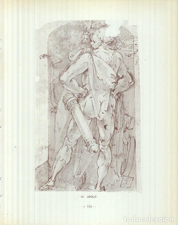 Postcards: Dibujos de los siglos XVI y XVII: 10/11: Apolo + Santo Obispo - Reyes Duran