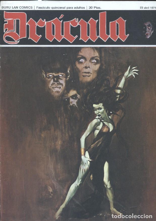 Postales: Cubierta numero 6 de Dracula con dibujo de Enric - - Foto 1