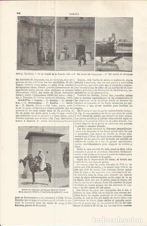 Cartoline: LAMINA ESPASA 37561: Garitas de Barcelona - Varios