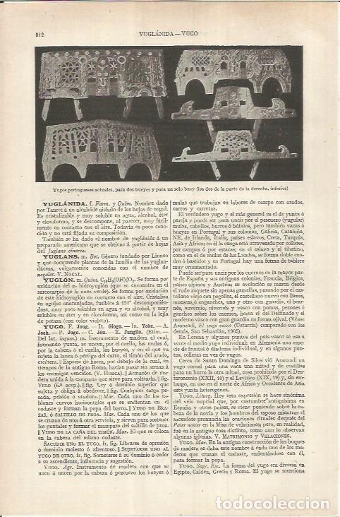 Cartoline: LAMINA ESPASA 36913: Yugos de Portugal - Varios