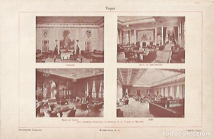 Postkarten: LAMINA ESPASA 4881: Salas del Columbus - Varios Autores