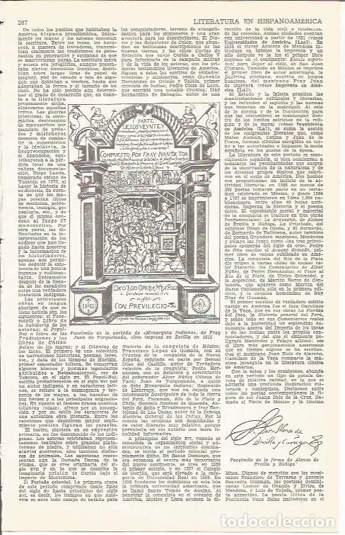 Postcards: LAMINA 51676: Portada de la Monarquia Indiana - VVAA