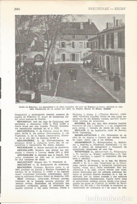 Postales: LAMINA 51491: Calle de domingo,por Dario de Regoyos - VVAA