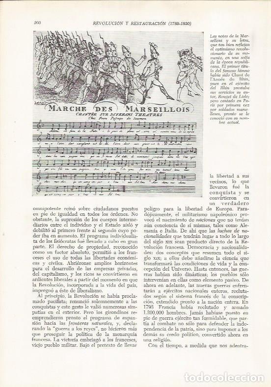 Postcards: LAMINA 26109: Partitura de La Marsellesa - VVAA
