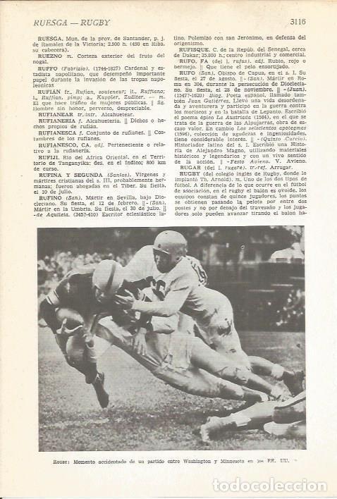 Postcards: LAMINA 51524: Jugadores de rugby - VVAA