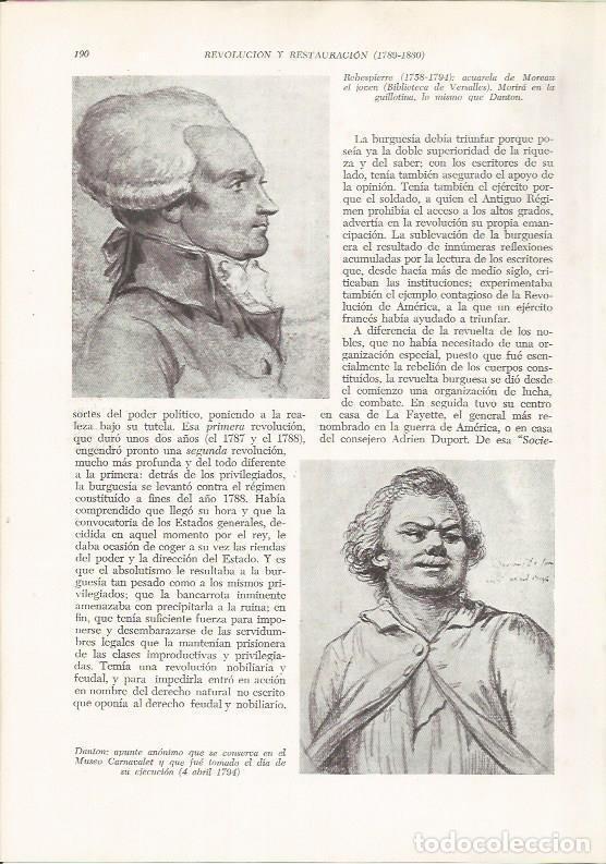 Postcards: LAMINA 26104: Robespierre y Danton - VVAA
