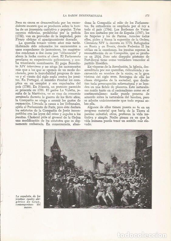 Postcards: LAMINA 26099: Expulsion de los jesuitas, por Goya - VVAA