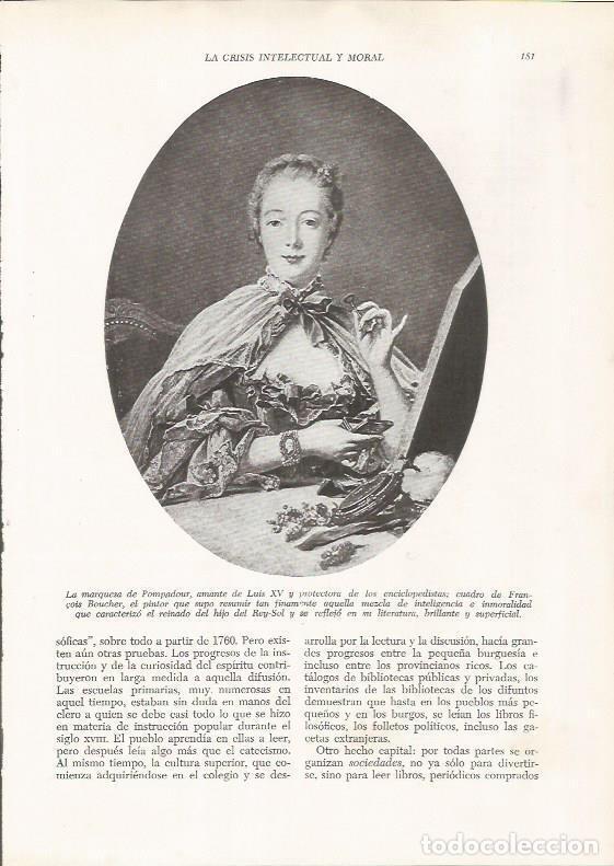 Postcards: LAMINA 26101: La Marquesa de Pompadour - VVAA