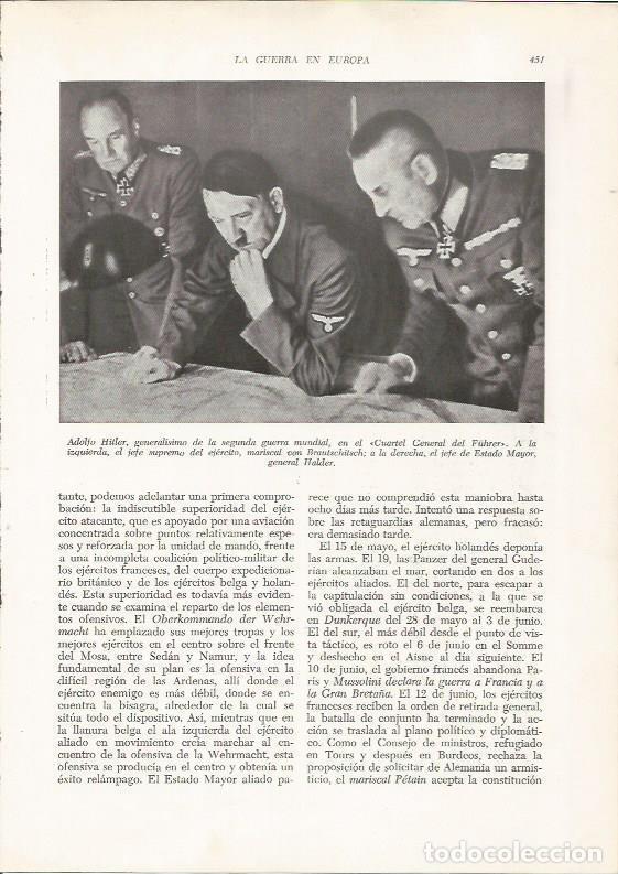 Cartoline: LAMINA 26218: Hitler en el Cuartel General del Fuhrer - VVAA