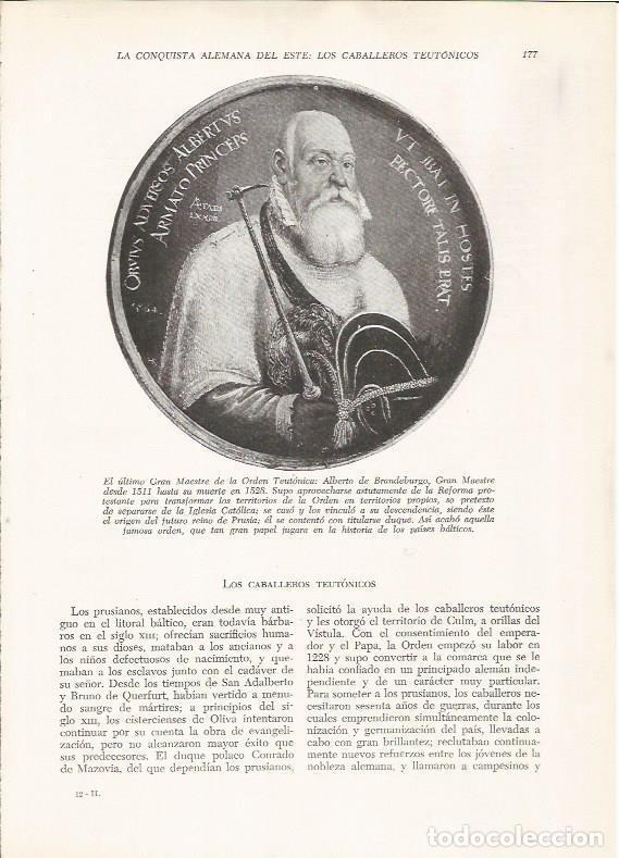Cartoline: LAMINA 25917: Alberto de Brandeburgo, Gran Maestre de la Orden Teutonica - VVAA