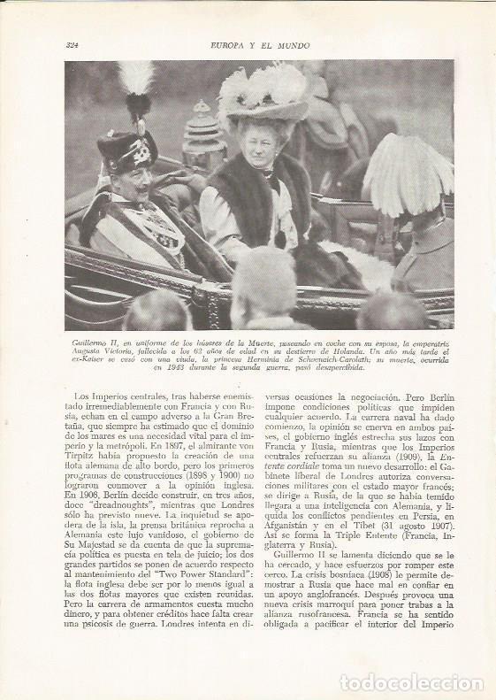 Cartoline: LAMINA 26164: Guillermo II y la emperatriz Augusta Victoria - VVAA