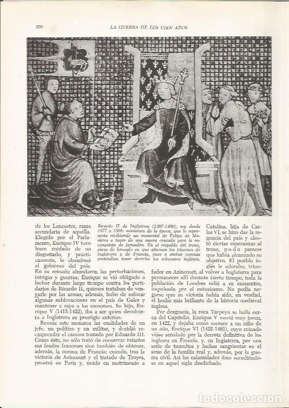 Postcards: LAMINA 25930: Ricardo II de Inglaterra - VVAA