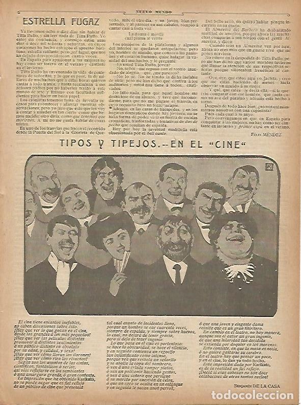 Postkarten: LAMINA 11611: Tipos y tipejos en el cine - Varios