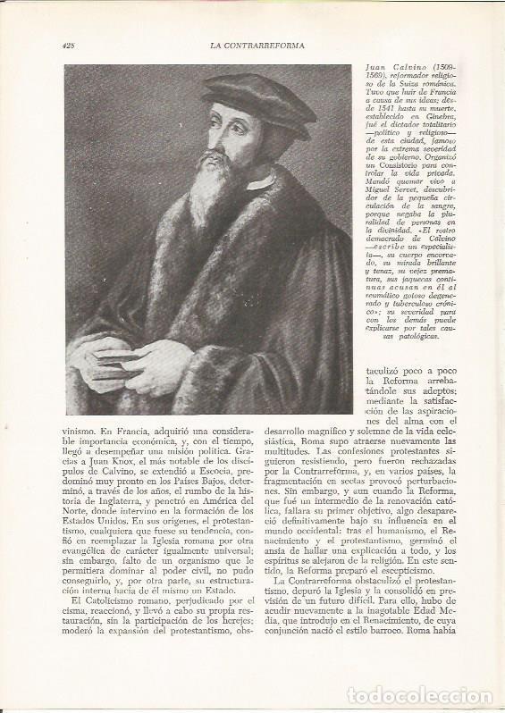 Cartoline: LAMINA 26011: Juan Calvino - VVAA