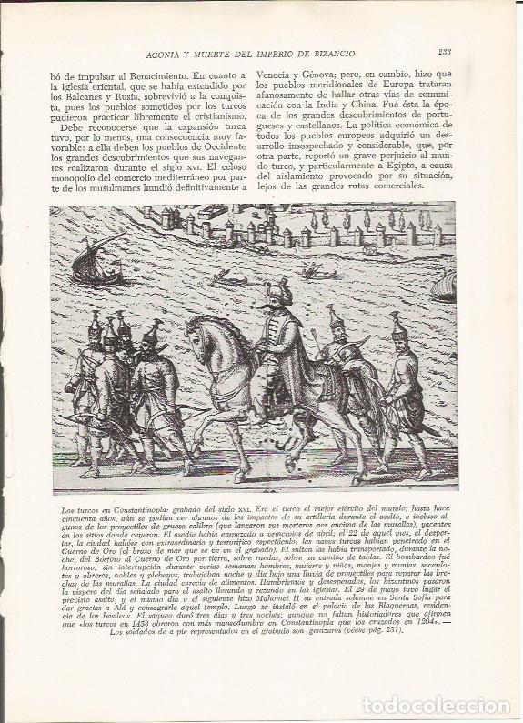 Cartoline: LAMINA 25937: Los turcos en Constantinopla, grabado del siglo XVI - VVAA