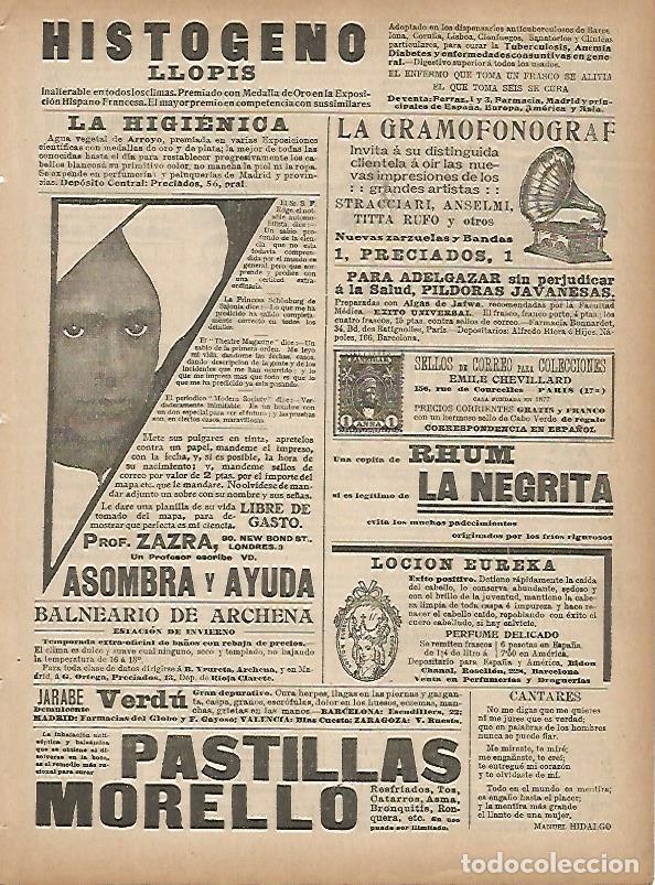 Postcards: LAMINA 11658: Publicidad de La Gramofonograf - Varios