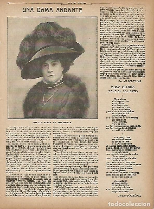 Postcards: LAMINA 11645: Una dama andante - Varios