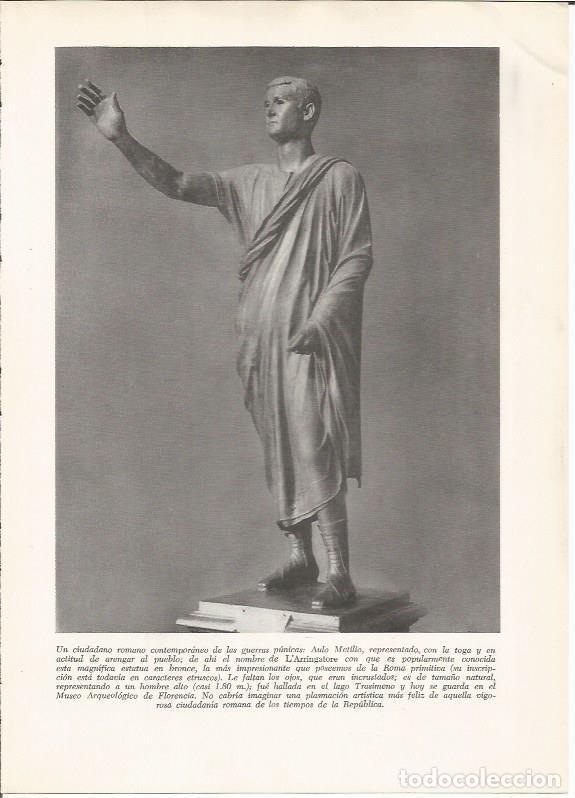 Cartoline: LAMINA HISTORIA 26237: El ciudadano romano Aulo Metilio - VVAA