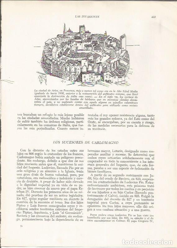 Cartoline: LAMINA HISTORIA 26306: Arles, grabado del 1830 - VVAA