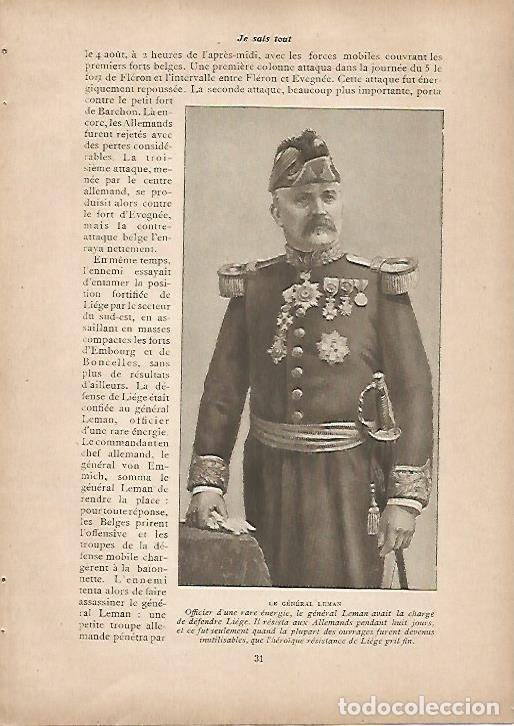 Postales: LAMINA 11929: El General Leman - Varios