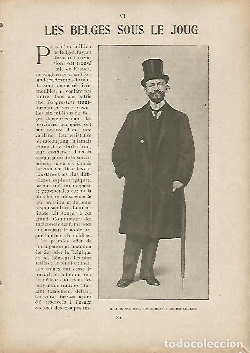 Postales: LAMINA 11956: Adolphe Max - Varios