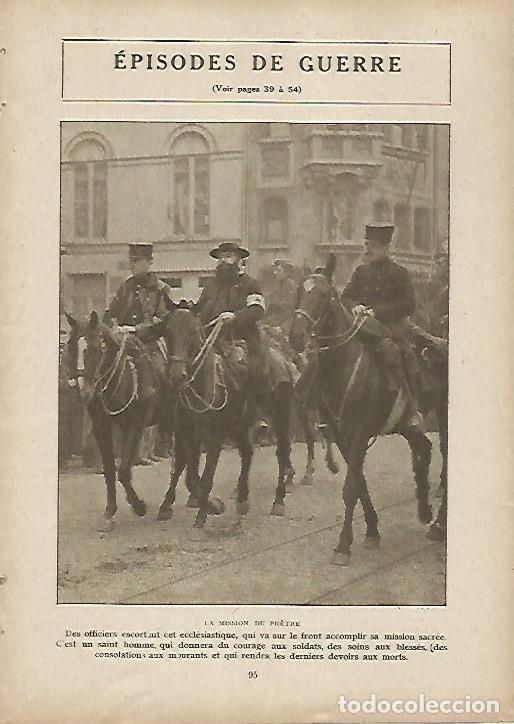 Postales: LAMINA 11961: Sacerdote con oficiales belgas - Varios