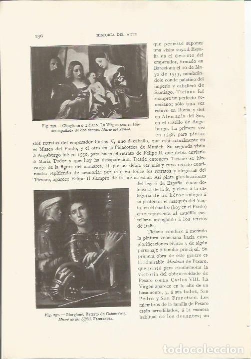 Cartoline: LAMINA 26840: La Virgen con su Hijo y Retrato de Gatamelata, por Giorgione - J. Pijoan