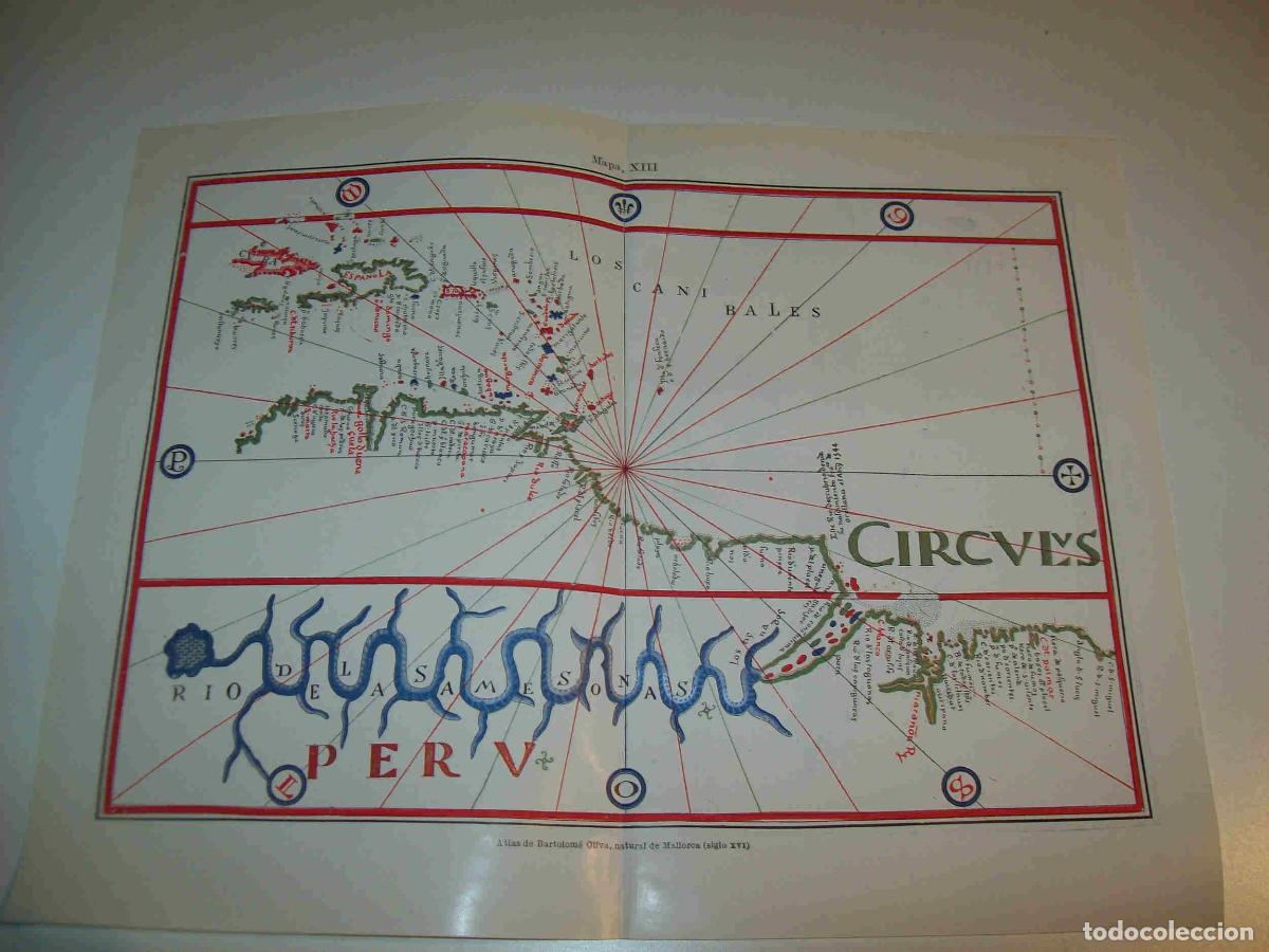 Postkarten: LAMINA ESPASA 18702: Atlas de Bartolome Oliva - Varios
