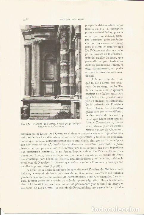 Postkarten: LAMINA 26878: Restos de las Tullerias despues de la Commune, Paris - J. Pijoan