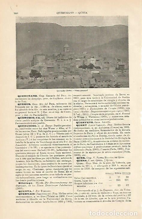 Postkarten: LAMINA ESPASA 3819: Vista general de Quesada Jaen - Varios Autores