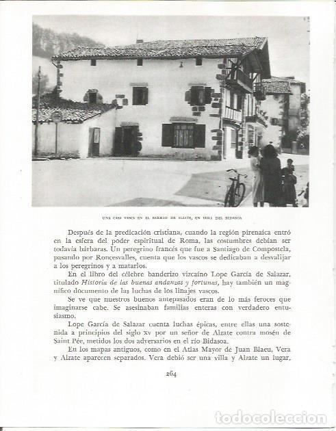 Postkarten: LAMINA 26603: Casa en el barrio de Alzate en Vera del Bidasoa - Pio Baroja
