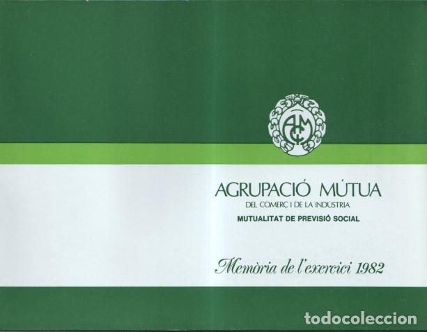 Postcards: Agrupacio Mutua del comer&ccedil; i de la industria: memoria de l'exercici 1982 - Varios