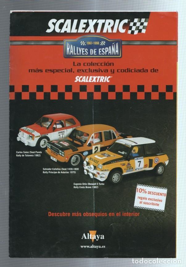 Postales: Scalextric: folleto publicitario de la obra editado por Altaya -