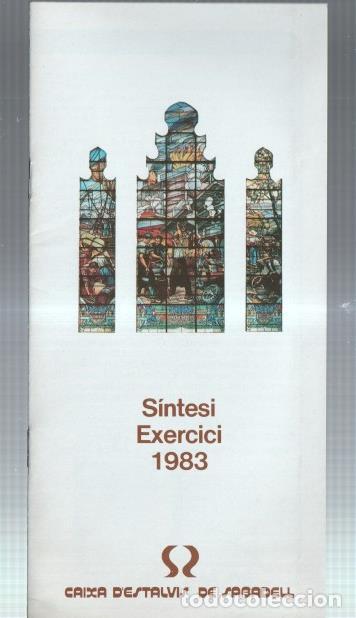 Postkarten: Caixa d'estalvis de Sabadell: sintesi exercici 1983 - Varios