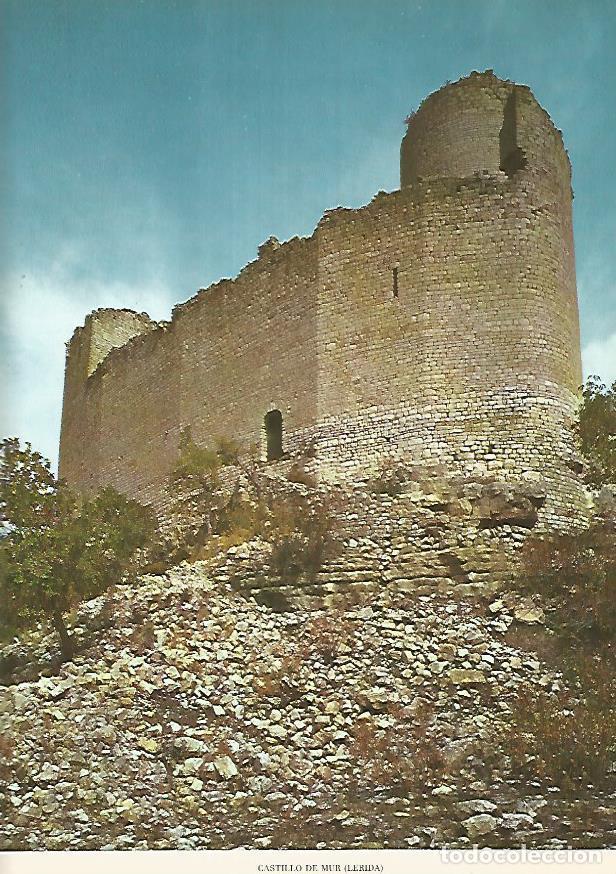 Cartes Postales: Lamina 12251: Castillo de Mur Lleida - Varios
