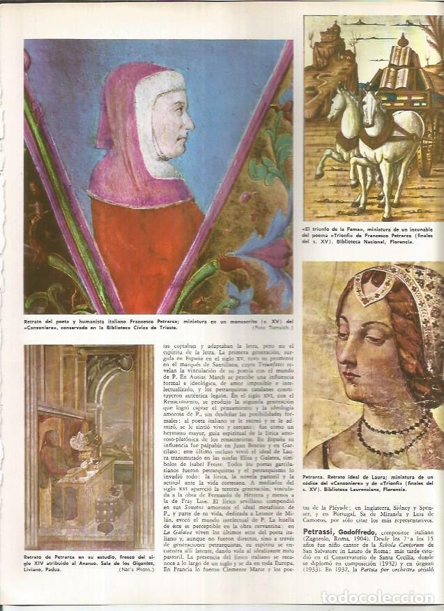 Postcards: LAMINA MONITOR 01040: Retrato de Francesco Petrarca - Varios