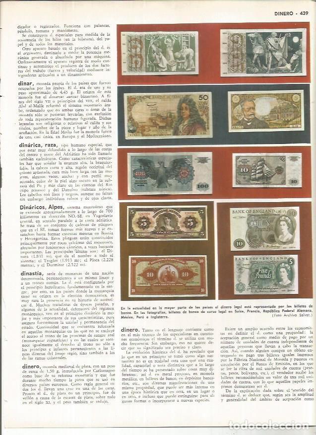 Postkarten: LAMINA MONITOR 01176: Billetes de varios paises - Varios