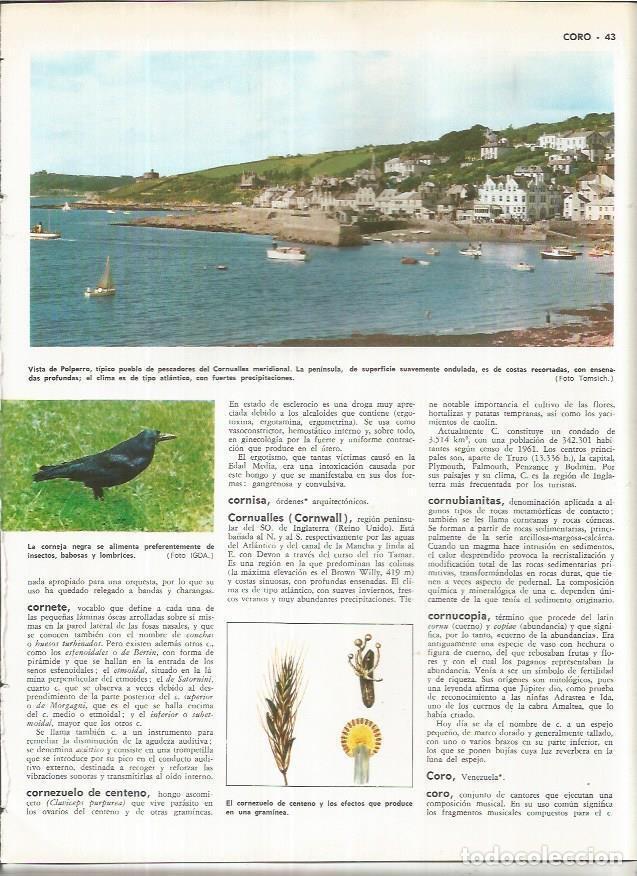 Postkarten: LAMINA MONITOR 01105: Vista de Polperro, Gran Breta&ntilde;a - Varios