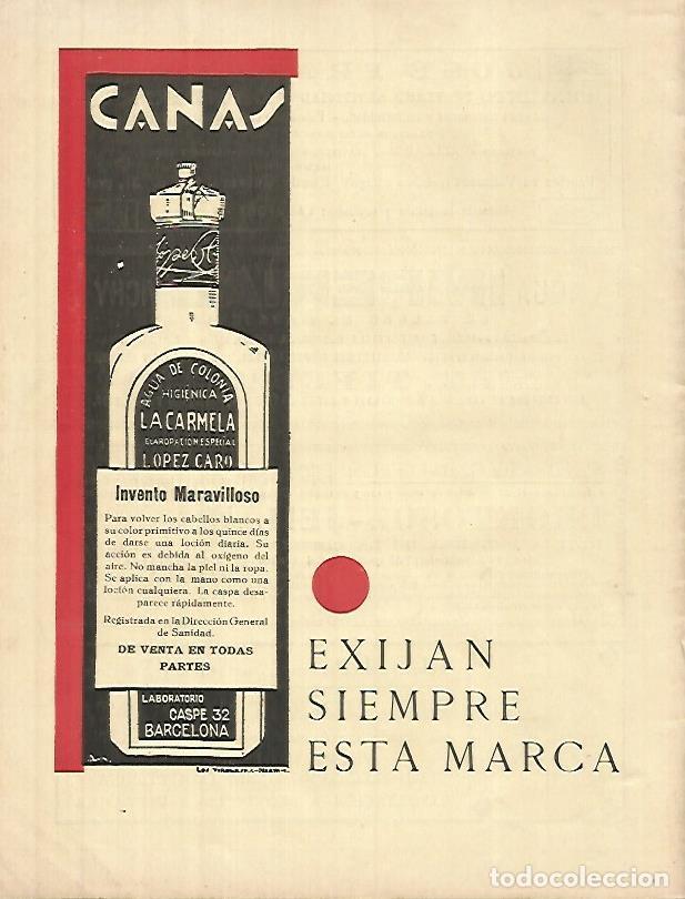 Cartoline: LAMINA 12313: Publicidad de Colonia La Carmela - Varios