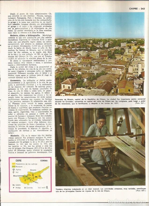 Cartoline: LAMINA MONITOR 01143: Vista de Nicosia, Chipre - Varios