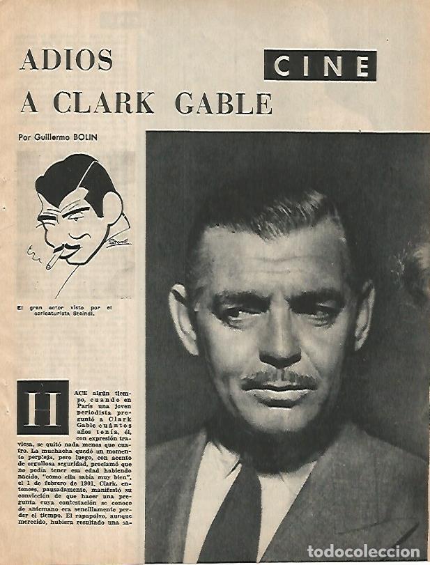 Cartoline: LAMINA 12384: Clark Gable - Varios